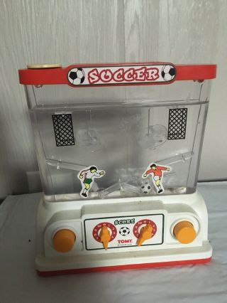 Rare Vintage Tomy Classics Soccer Water Waterful Game