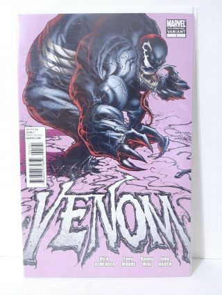 Venom 1 - 4th Print - Joe Quesada - Pink Variant (marvel,  2011) Very Rare Vf - Nm