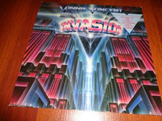 Vinnie Vincent Invasion ‎– Vinnie Vincent Invasion.  Org,  1986.  Chrysalis.  Rare