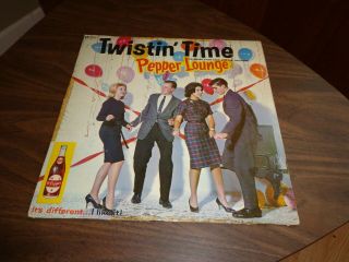Dr.  Pepper Soda 10 2 4 Record Album Vinyl Tyler King Twisters Startime Rare