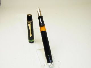 Rare 1940´s German Greif Pistonfiller Fountain Pen Flexy B Nib Serviced