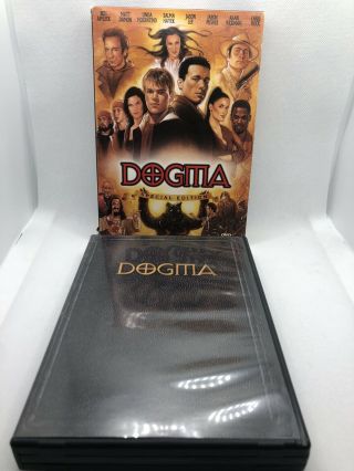 Dogma (dvd,  2001,  2 - Disc Set,  Special Edition) Rare Oop Insert & Slipcover