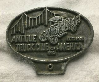 Rare Vintage Antique Truck Club Of America Inc 1970 