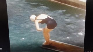 Rare Vintage 8mm Home Movie Film Reel France Pool Sun Bathing; Sea Fish Etc.  B20