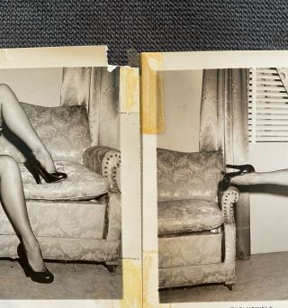 Set of four vintage photos of Bettie Page from the Estate of Irving Klaw 2