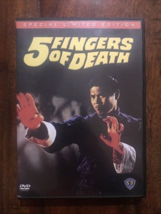 5 Five Fingers Of Death - Hong Kong Rare Kung Fu Martial Arts Action Movie