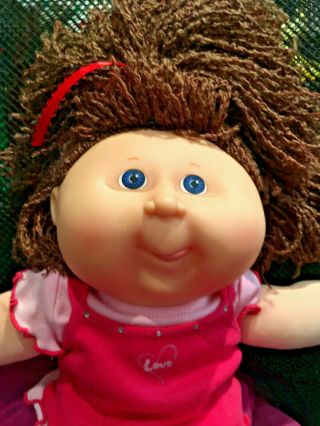 Vintage Cabbage Patch Kids Hasbro First Edition Girl Cpk Cycle 1990