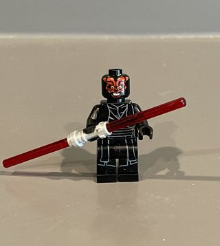 Lego Star Wars - Rare - Darth Maul Minifig W/ Lightsaber - From 7961