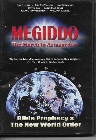 Megiddo The March To Armageddon Dvd Bible Prophecy World Order Rare Version