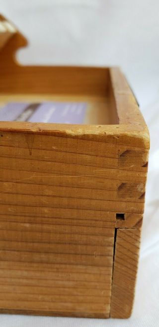 Beadalon Storage Box Wooden Bin With Drawer 9 