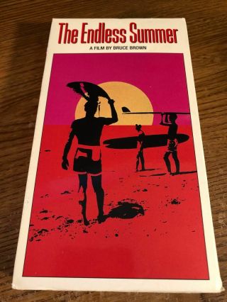 The Endless Summer Vhs Vcr Video Tape Movie Bruce Brown Surfing Rare