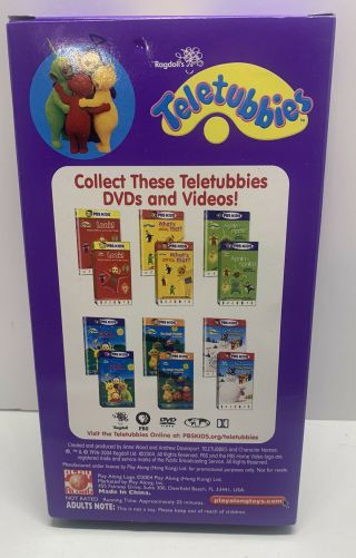 Teletubbies VHS - It ' s Time To Wear Your Boots - Rare 2