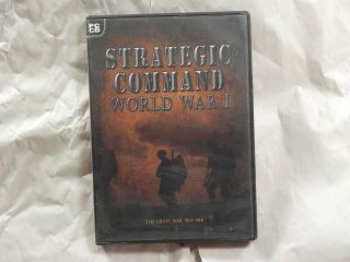 Strategic Command World War 1 - Pc Cd Computer Video Game - Rare Wwi Edition