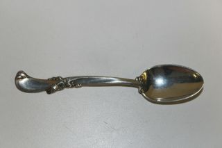 One Waltz Of Spring By Wallace Sterling Silver 4 " Demi Demitasse Spoon
