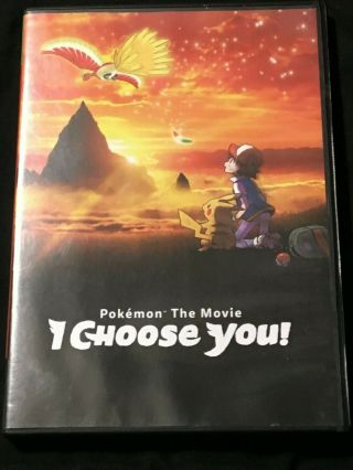 Pokemon The Movie I Choose You Dvd 2018 Rare Oop