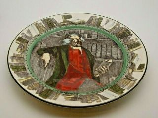 Rare First Quality Royal Doulton The Bookworm Plate D3089 - Perfect