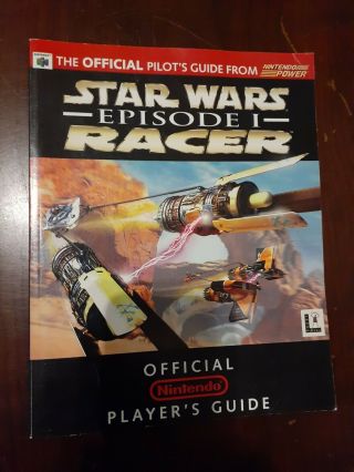 Star Wars Episode 1 Racer Official Nintendo Player 
