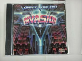 Vinnie Vincent Invasion Chrysalis Vk41529 Usa Pressing Cd Kiss Rare
