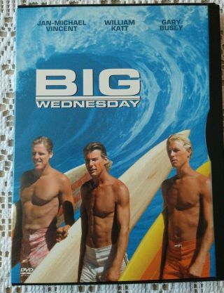 Big Wednesday Rare Dvd Surfing California 