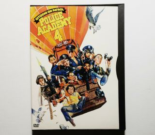 Police Academy 4: Citizens On Patrol (dvd,  2004,  Snapper Case) Rare Oop 1987