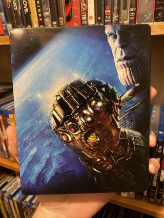 Marvels Avengers: Infinity War Steelbook (4k/blu - Ray) Best Buy Exc.  Rare Thanos