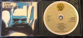 Peter Gabriel Security Cd West Germany Charisma Yellow Swirl 800 091 - 2 Rare 1982
