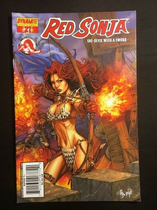 Red Sonja 21 Variant Batista Vf/nm,  Rare Queen Vol 5 Conan Cover E Sacred Six