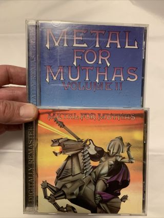 Metal For Muthas Volumes 1 & 2 Remastered Iron Maiden Angelwitch Rare