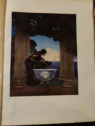 Antique 1910 Nathaniel Hawthorne A Wonder Book Tanglewood Tales Maxfield Parrish