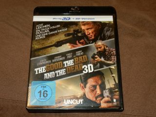 " The Good Bad And Dead " 3d & 2d Blu - Ray Import Region B Oop Very Rare Piece