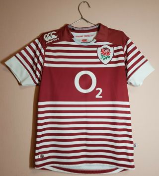 England Away Rugby Union Shirt 2013/2014 Jersey Canterbury Camiseta Rare Size M