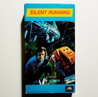 Silent Running (vhs,  1994) Rare Oop Classic 1972 Bruce Dern Sci - Fi