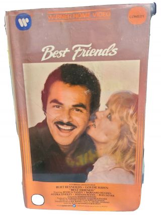Best Friends (1982) Vhs Rare Warner Video Clamshell Burt Reynolds