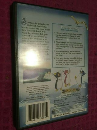 RARE - The Adventures of Scamper the Penguin DVD - FEATURE FILMS FOR FAMILIES 2