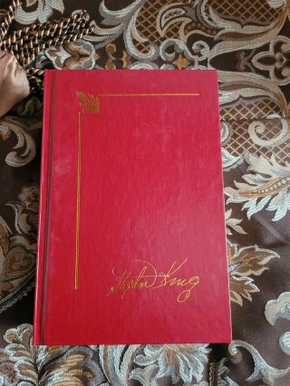The Stand - Stephen King - Red Leather Library Edition - Highly Desirable - Very Rare