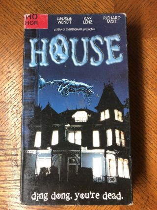 House (vhs,  1997) Rare Horror Cult Haunted House Oop