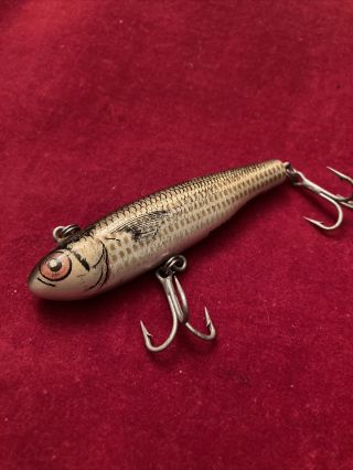 Vintage Bagley Finger Mullet Fishing Lure