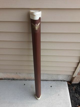 Vintage Fenwick Fly Fishing Rod Triangular Tube Only For Fs - 53