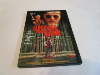 Surviving The Game (99) Rare Snap Case,  No Scratches,  Ice - T,  Bussey,  Hauer