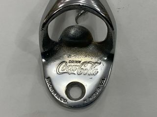 Rare 1935 - 1943 Coca Cola Brown MFG Co Corkscrew Bottle Opener Coke 2