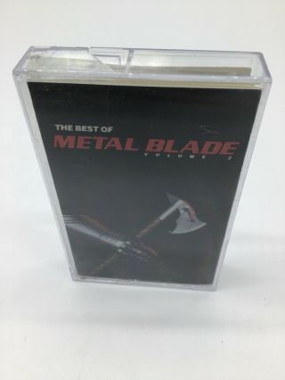 Rare The Best Of Metal Blade Volume 1 Cassette Tape 1987 (21 Songs)