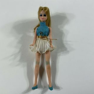 Vintage 1970 Dawn Topper Doll Dirty W/ Wear