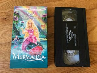 Barbie Fairytopia Vhs " Mermaidia " Journey Under The Sea Magical Adventure Rare