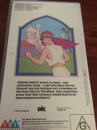 Kids On The Block - Sheik Of My Dreams - Rare Video Vhs