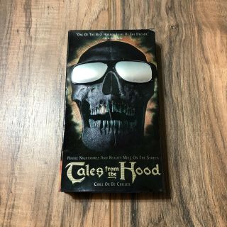 Tales From The Hood Cult Horror Comedy Rare Oop Vhs Tape