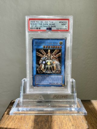 2005 Reshef The Dark Being Psa 9 1st Edition Ultimate Rare Tlm - En033