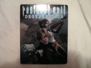 Resident Evil: Degeneration Blu Ray Metal Case Very Rare Steelbook Oos / Oop