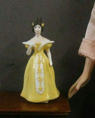 1:6 Scale Vintage Fine Porcelain Figurine Dated 1983 Hand Painted