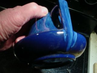 Blue multi glazed Arts & Crafts style vase - Fulper? 2
