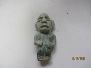 Vintage Carved Jade Stone Man God Figure Bellinek?